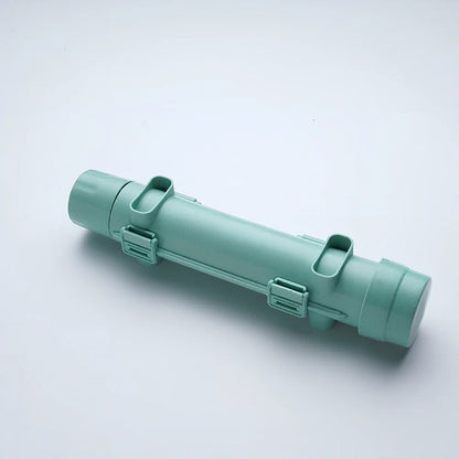 Manual sushi maker tool creating 2.5cm diameter rolls with food-grade plastic construction
