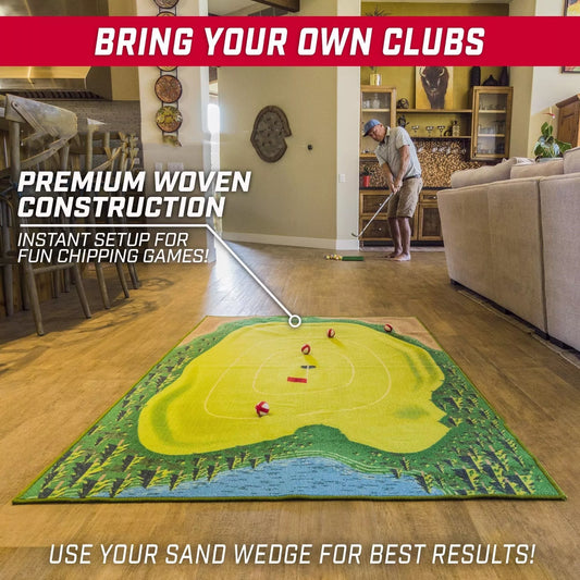 Golf training mat with replaceable turfs for swing accuracy improvement