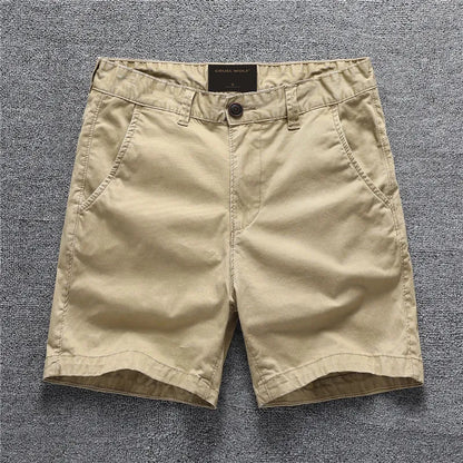 Cotton camouflage summer shorts with zip placket in multiple colour patterns including army green and sand camouflage