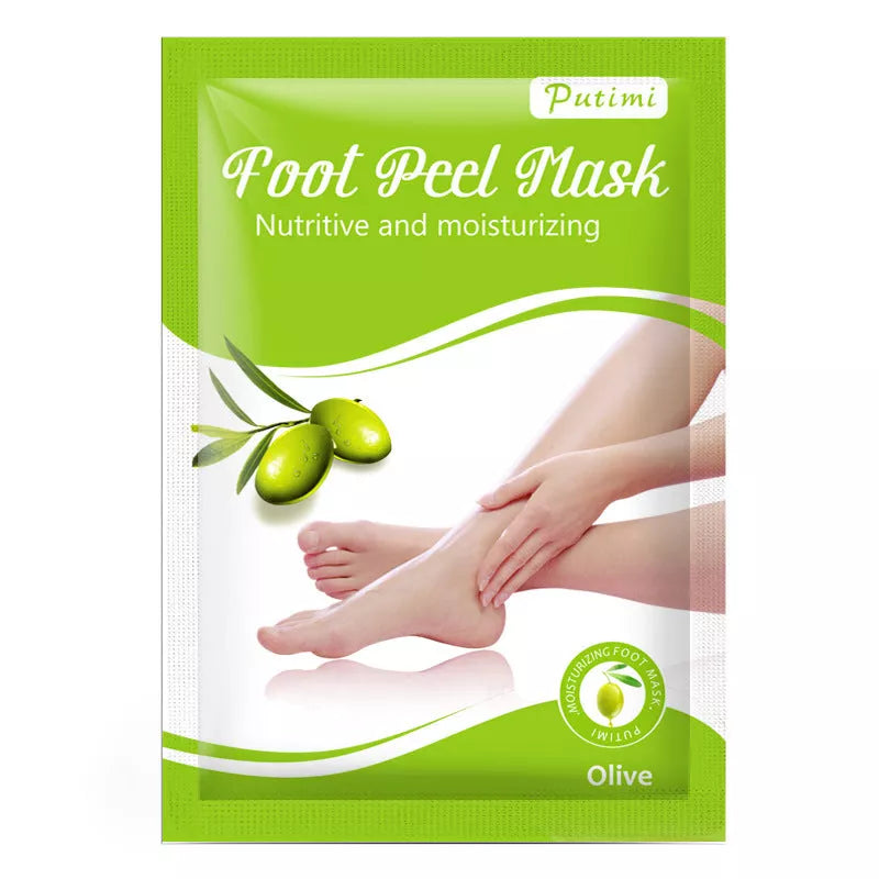Exfoliating foot mask socks for dead skin removal and heel whitening, 2024 model