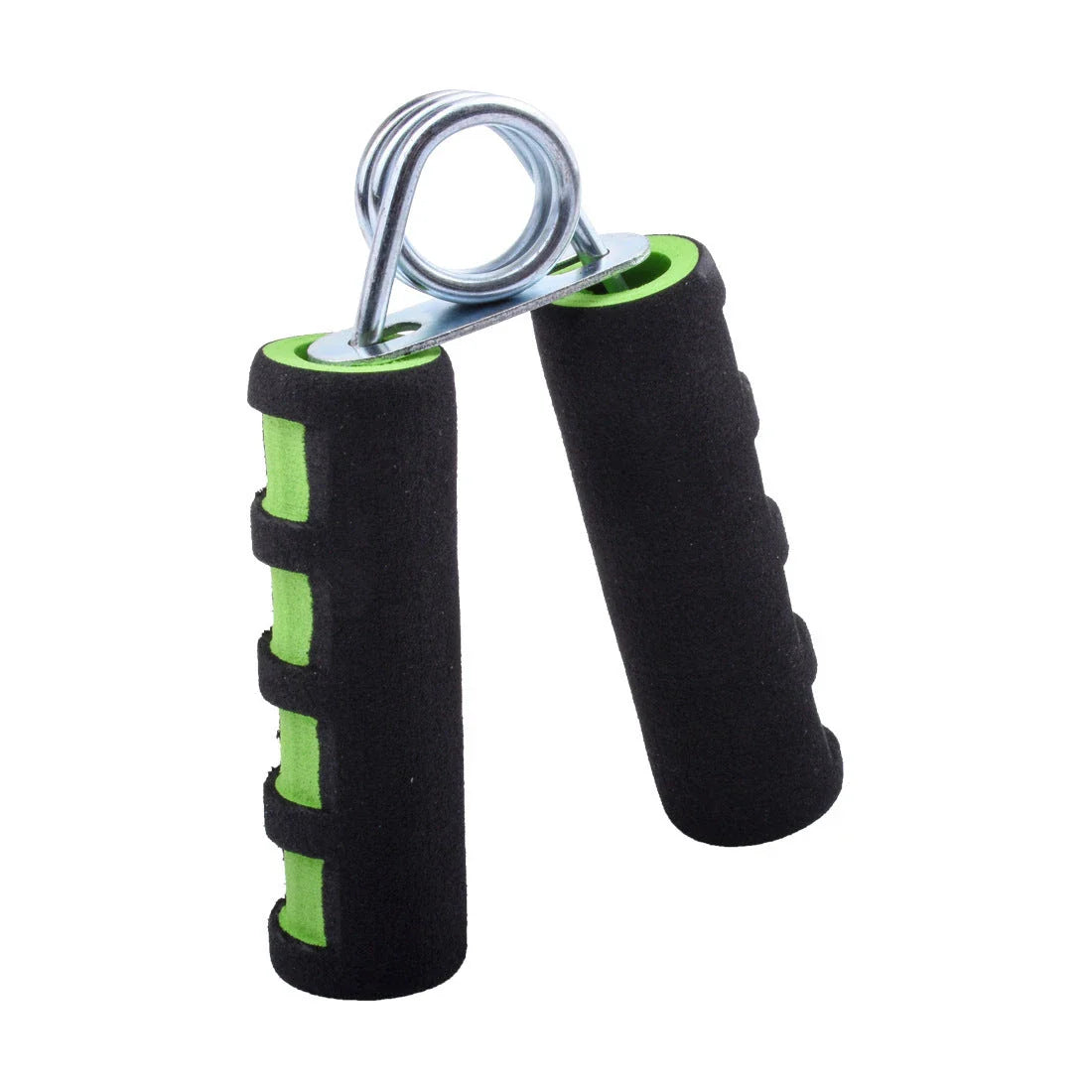 Premium hand grip strengthener made of high-quality spring steel and comfortable foam grip for building hand and finger strength