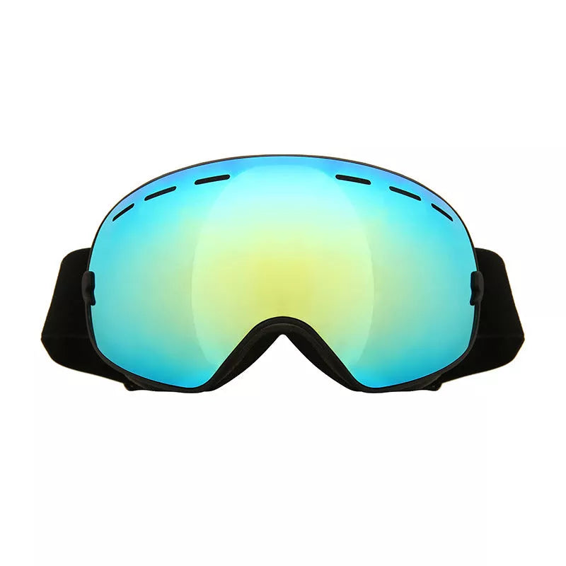 HX18 Edge Ski Goggles with anti-fog coating and windproof design