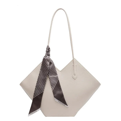 Women's fashion shoulder bag with 43cm width and sandwich pocket design in eight colour options including beige, black, brown, coffee, gray, green, khaki, and yellow