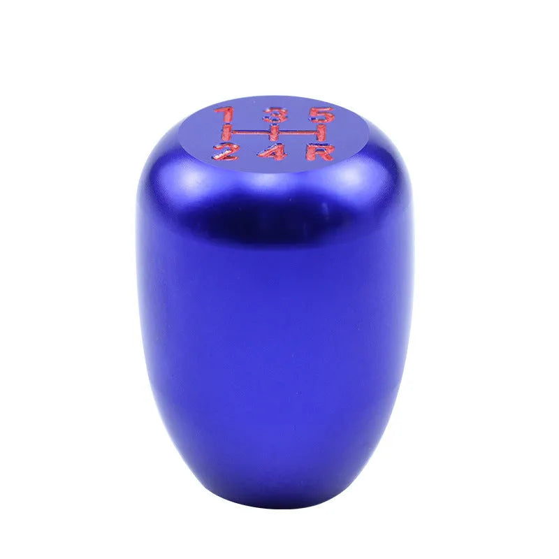 Universal car gear shift knob replacement kit with three rubber sleeves and aluminium collar