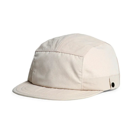 Breathable soft tongue cap with dome crown design in army green colour, showing 56-58cm size and polyester fabric construction