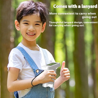 Smart digital microscope with electronic belt display and 13 educational accessories including dissecting tools and specimen materials