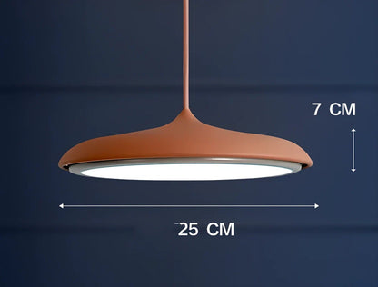 Nordic modern iron LED chandelier with fish-shaped design and adjustable 1.2m height