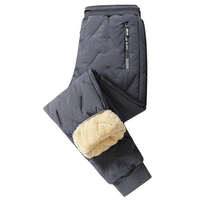 Men's premium insulated winter pants in various colors and styles