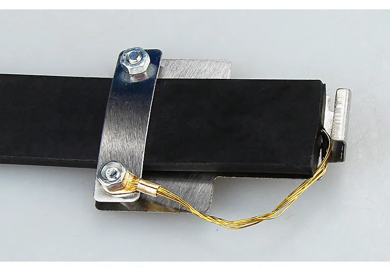 370mm black car electrostatic grounding chain with rubber housing and copper conductors for vehicle static control