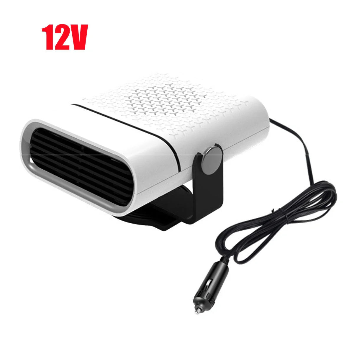 3-in-1 car heater defogger with adjustable nozzle for clear driving visibility