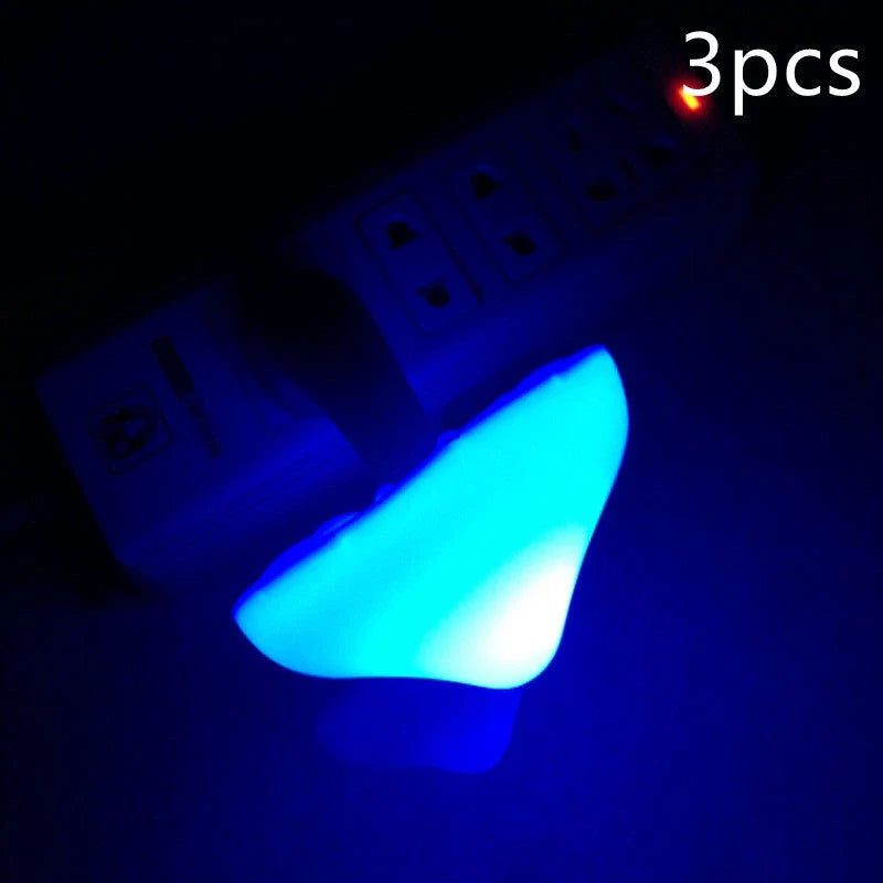 Cozy Bedroom LED Night Light with Motion Sensor - Warm, Energy-Efficient Lighting for Relaxation