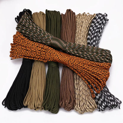 7 core 4mm paracord rope for outdoor and mountaineering use