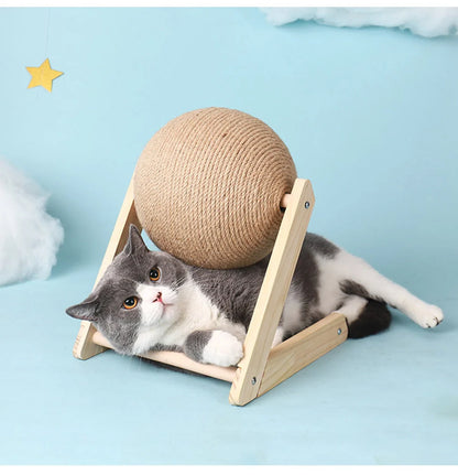 Professional Vertical Cat Toy Sisal Cat Catching Ball for furniture protection and cat entertainment