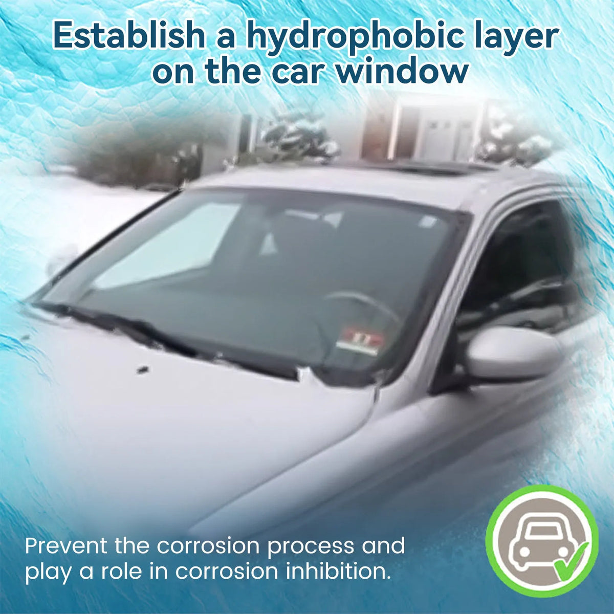 60ml car window de-icing and snow-melting agent spray bottle