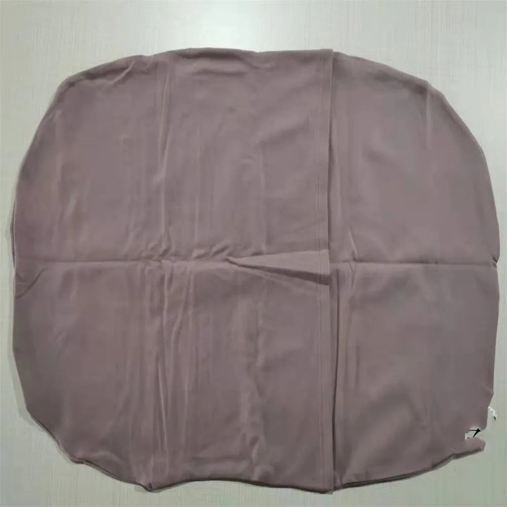 Beige portable cotton baby nest crib measuring 75 by 45 centimetres for newborn infants