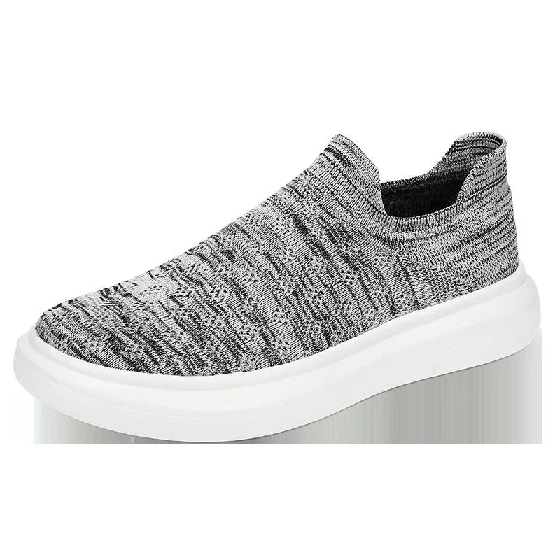 Men's solid color mesh sneakers in various sizes and colors