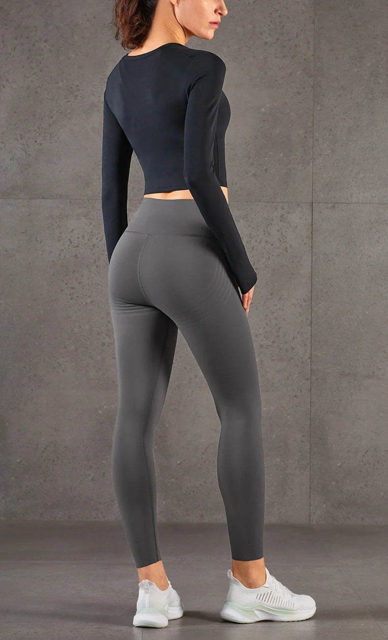 High-elastic tight-fitting slim finger sleeves for fitness in various colors