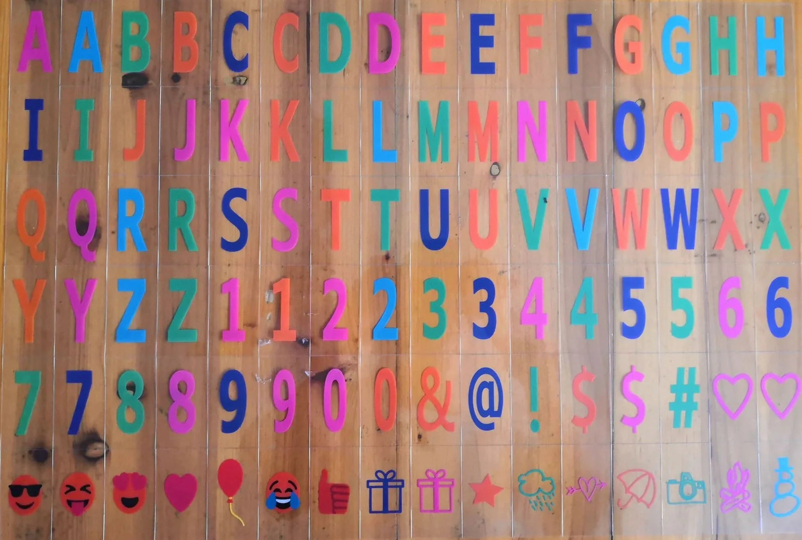 LED letter light box displaying custom message with 2700 lumen brightness