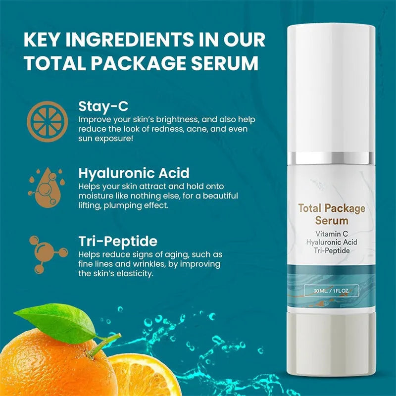 30ml facial essence bottle with dropper applicator for moisturising and brightening skincare