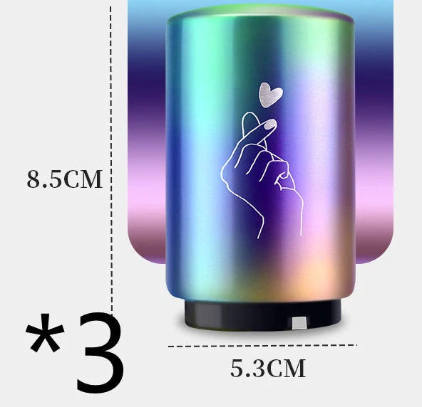 Stainless steel automatic beer bottle opener with one-hand operation