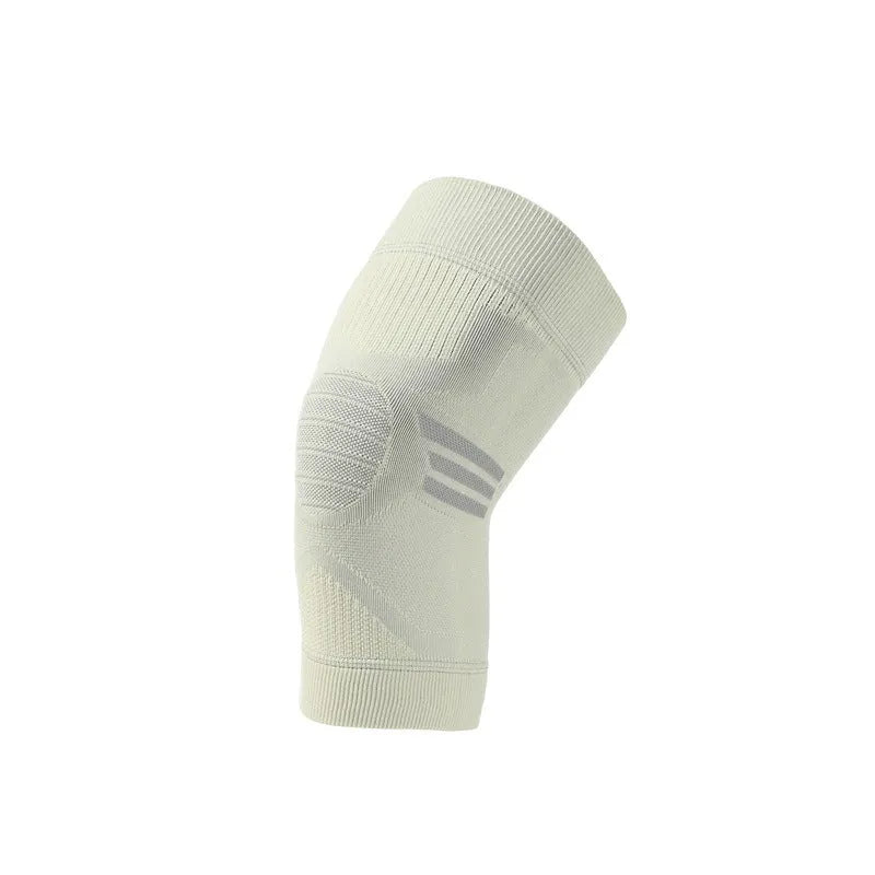A pair of sports knee pads in a two-tone colour combination for aerobics and basketball.