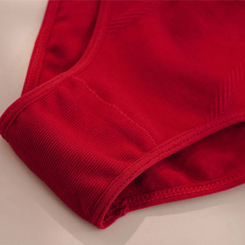 Breathable seamless women's underwear in black, gray, red, and skin color, offering comfort and style for plus-size figures.