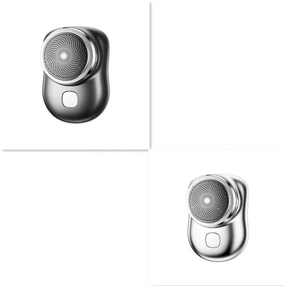 Cordless Compact Electric Shaver for Men - USB Rechargeable Portable Face Trimmer