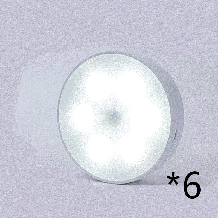 USB-powered motion-activated LED puck lights for cabinets, closets, and other small spaces