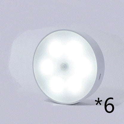 USB-powered motion-activated LED puck lights for cabinets, closets, and other small spaces