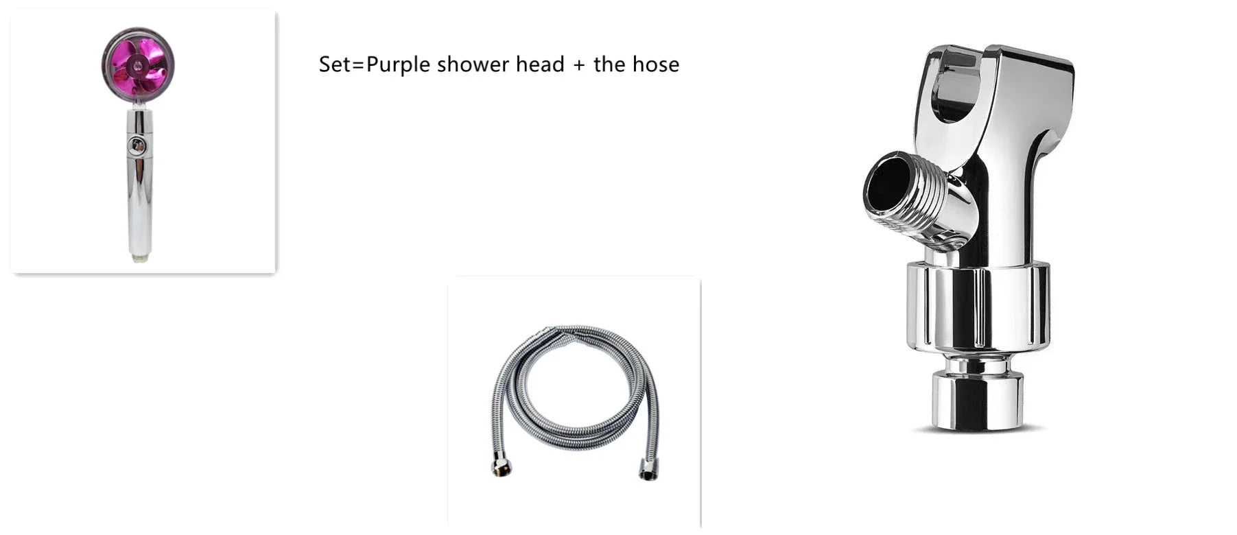 High-performance water-saving shower head with 360-degree rotation and fan feature, offering a luxurious shower experience