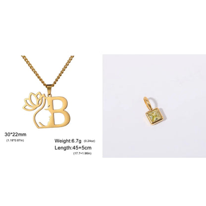 Stainless steel fashion necklace with geometric cross chain design and electroplated finish in gold or silver colour