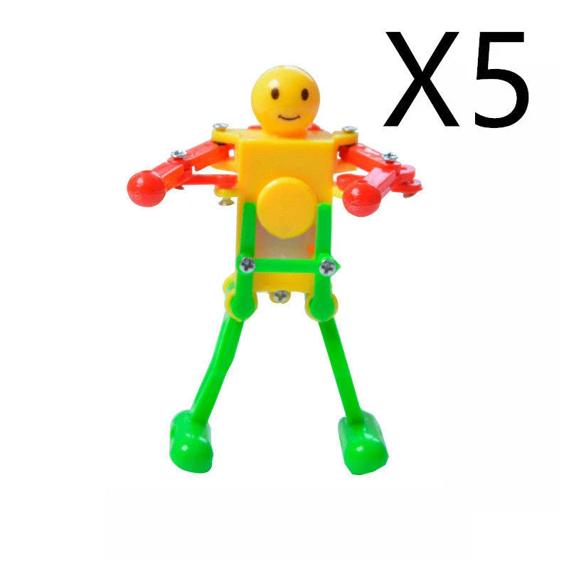 Clockwork Dancing Robot - Entertaining Twist and Twirl Toy for Kids