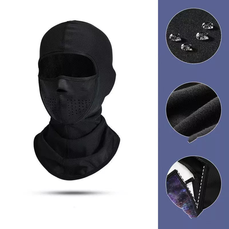 Winter ski face mask neck cover in various colors, designed for windproof and warmth during outdoor activities