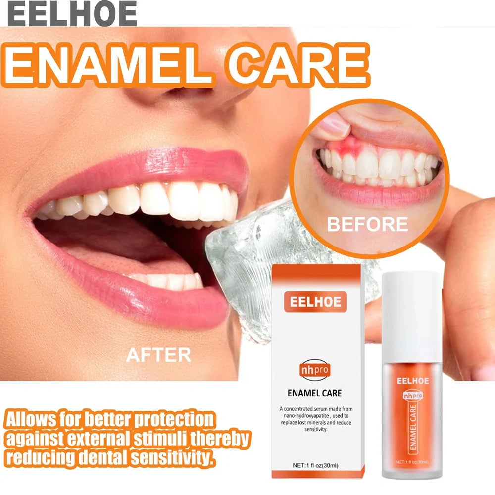 30ml fluoride-free whitening toothpaste in 12.5cm compact tube with teeth whitening variant