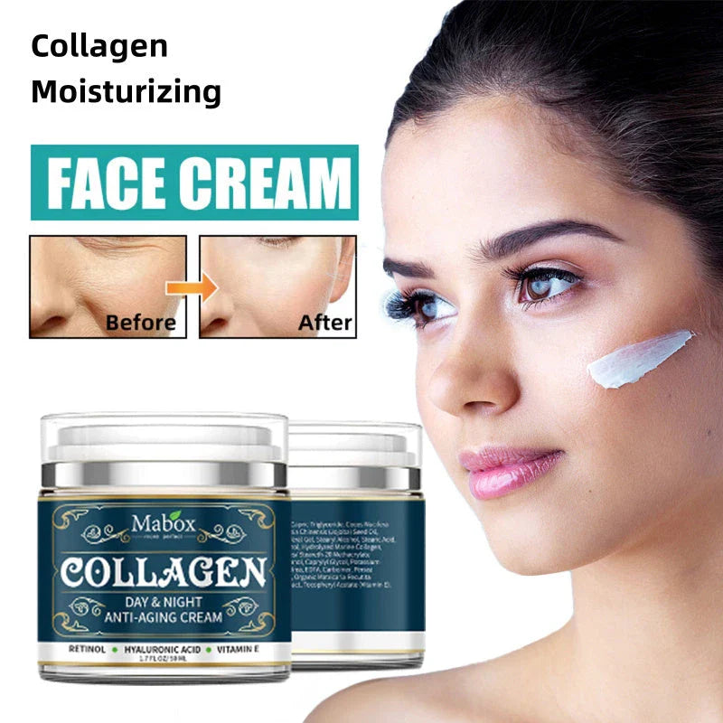 Collagen Facial Moisturizer - Luxurious daily cream for youthful, radiant skin