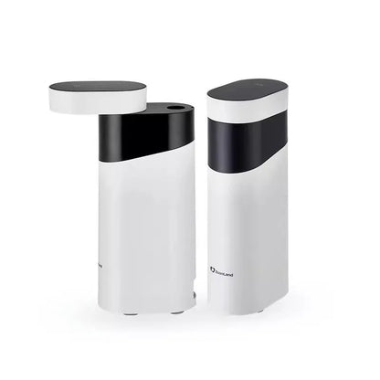 Black or green desktop instant water dispenser with 1600W power and under 1 litre tank capacity