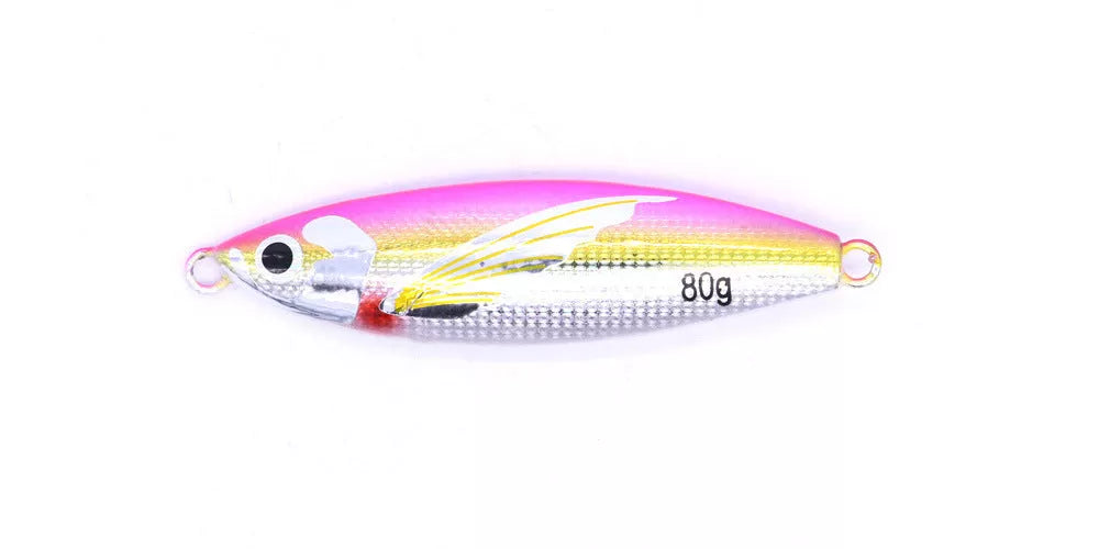Luminous Belly Wings Bait in various colors for sea and boat fishing
