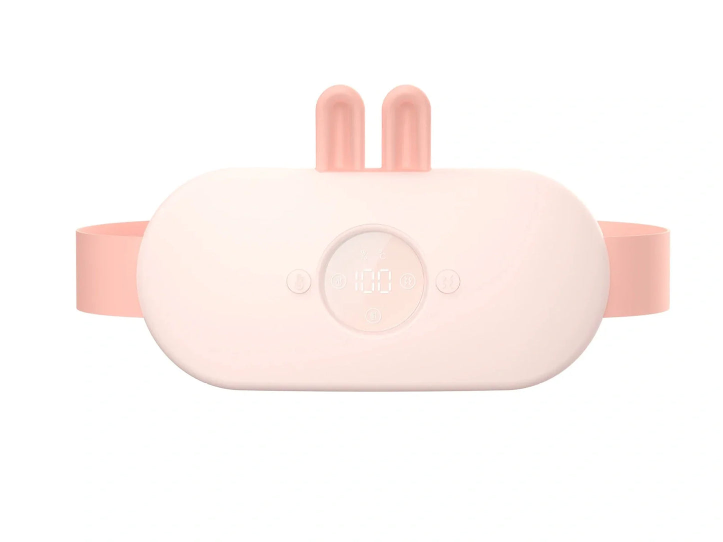 Nuan M32 pink heating belt for menstrual cramps, 176x112x32mm with USB cable and 3-gear control