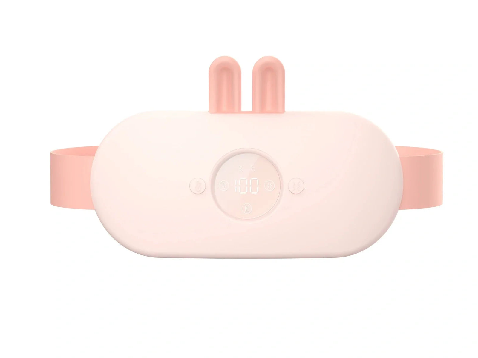 Nuan M32 pink heating belt for menstrual cramps, 176x112x32mm with USB cable and 3-gear control