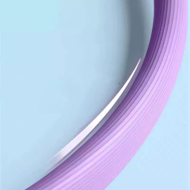 Purple Pilates ring for yoga and fitness, 38cm diameter