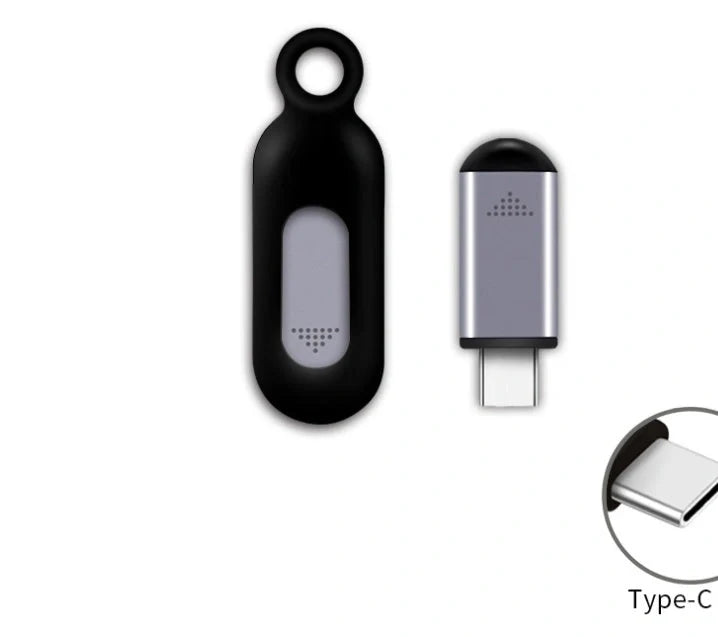 Sleek Aluminum Phone Infrared Remote Control for iOS and Android devices