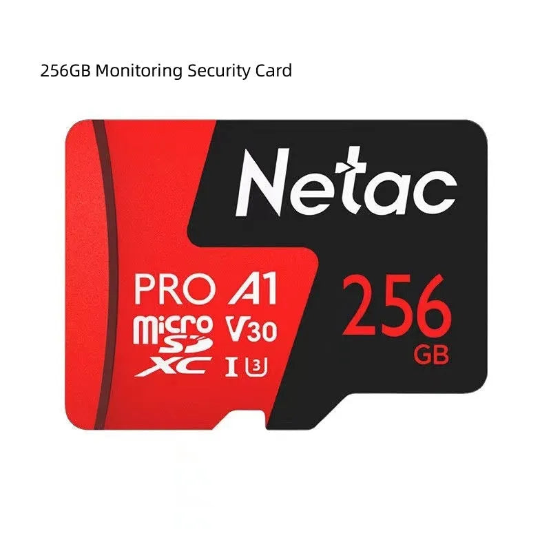 TF memory card for driving recorder and surveillance camera with capacity options up to 256GB