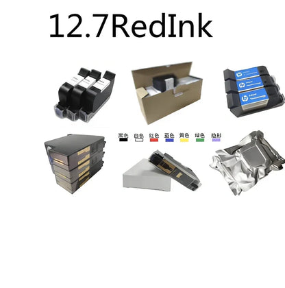 Hand-held inkjet printer with 12.7mm print head, black ink, dimensions 100x120x200mm for industrial marking