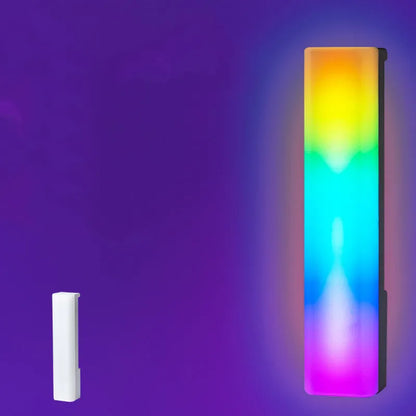 3D RGB light pick-up table top ambiance lamp with colourful voice-activated rhythm lighting