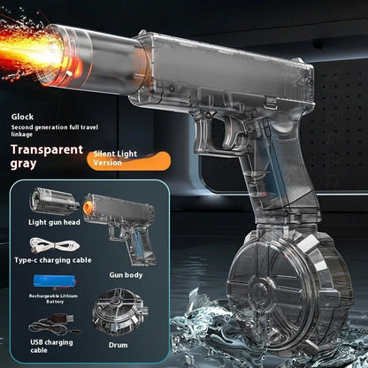 Ice Mouse electric water gun toy with 500ml water tank and high-speed firing system