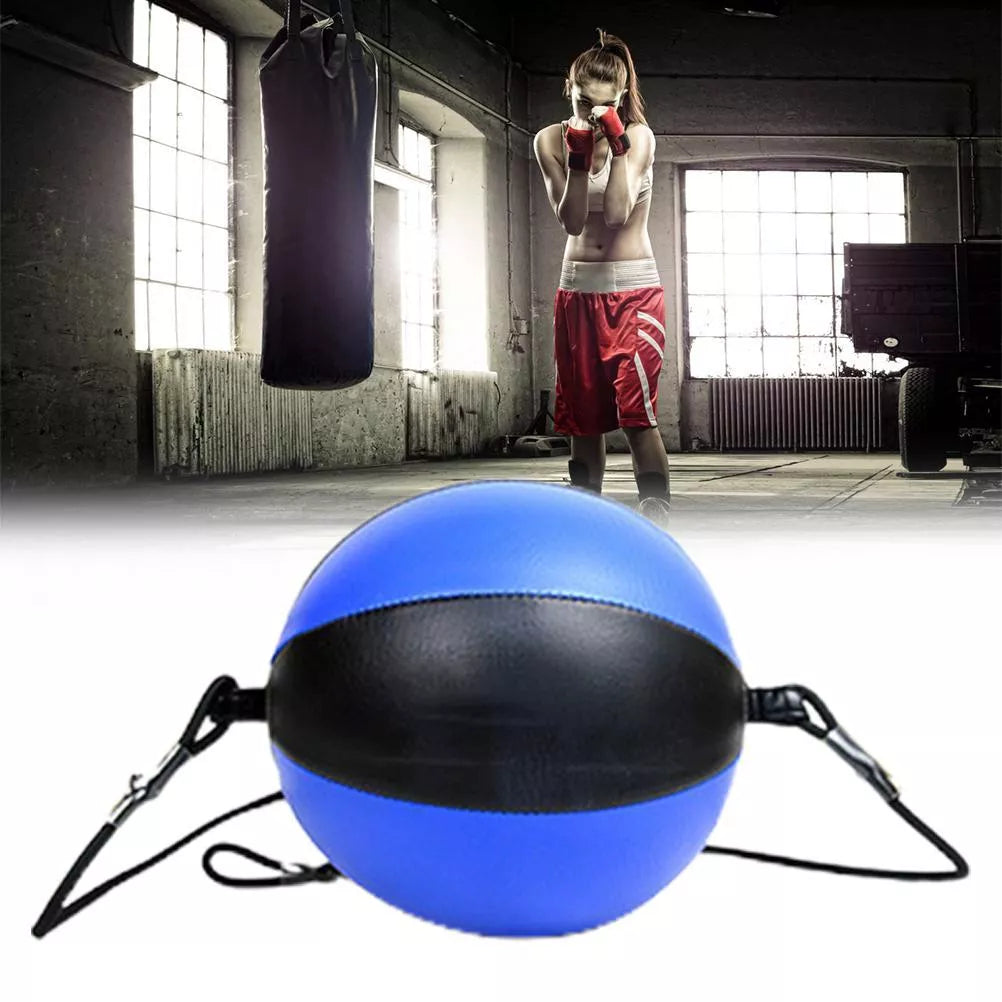 Home Hanging Pear Shape Boxing Speed Ball for training, 20cm diameter, imitation leather PU