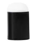 Set of 24 small bottled edible pigment colours in a toolbox with crafting accessories like glitter and sponges.