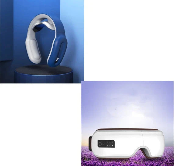 Intelligent Neck and Shoulder Massager with Remote Control, Soothing Heat Therapy, and Customizable Massage Settings for Personalized Pain Relief