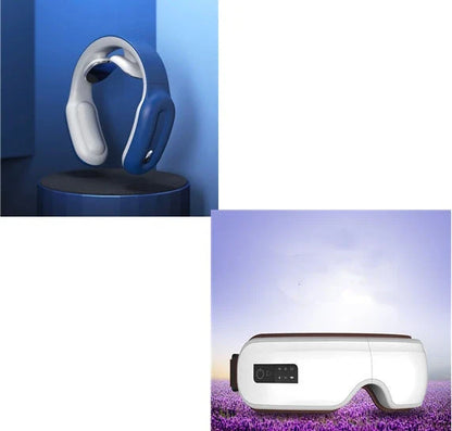 Intelligent Neck and Shoulder Massager with Remote Control, Soothing Heat Therapy, and Customizable Massage Settings for Personalized Pain Relief