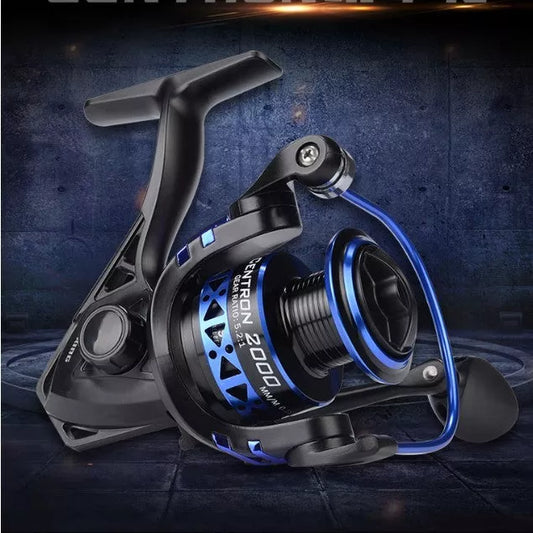 Aluminum alloy spinning wheel for fishing line in multiple series